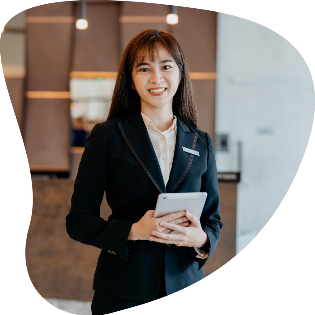 Concierge Lady On Site